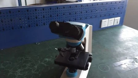 Профессиональный светодиодный бинокулярный биологический микроскоп Seidentopf (PW-BK2000) 1