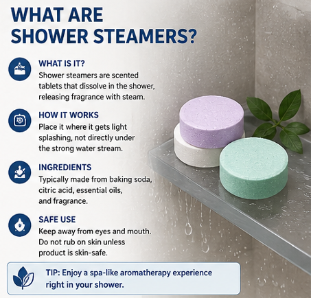 What Are Shower Steamers?