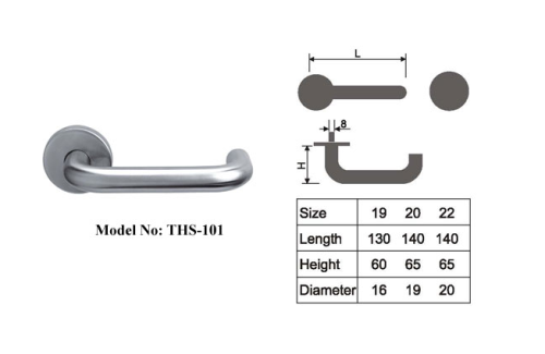 Những lợi thế của tay cầm cửa ống bằng thép không gỉ