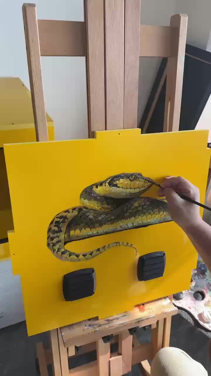 pintura de cobra1