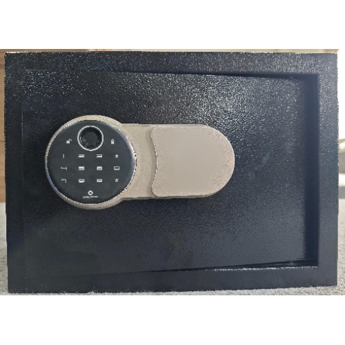 Cofre digital com impressão digital Bettersafe | Cofre de segurança eletrônica para escritório doméstico com teclado e chave de emergência