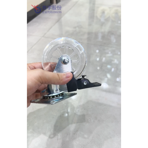 Transparente Lenkrollen