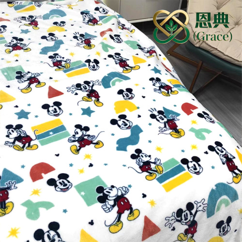 Grace (Jiangsu EnDian) revela o caprichoso cobertor de flanela do Mickey Mouse para o conforto da família