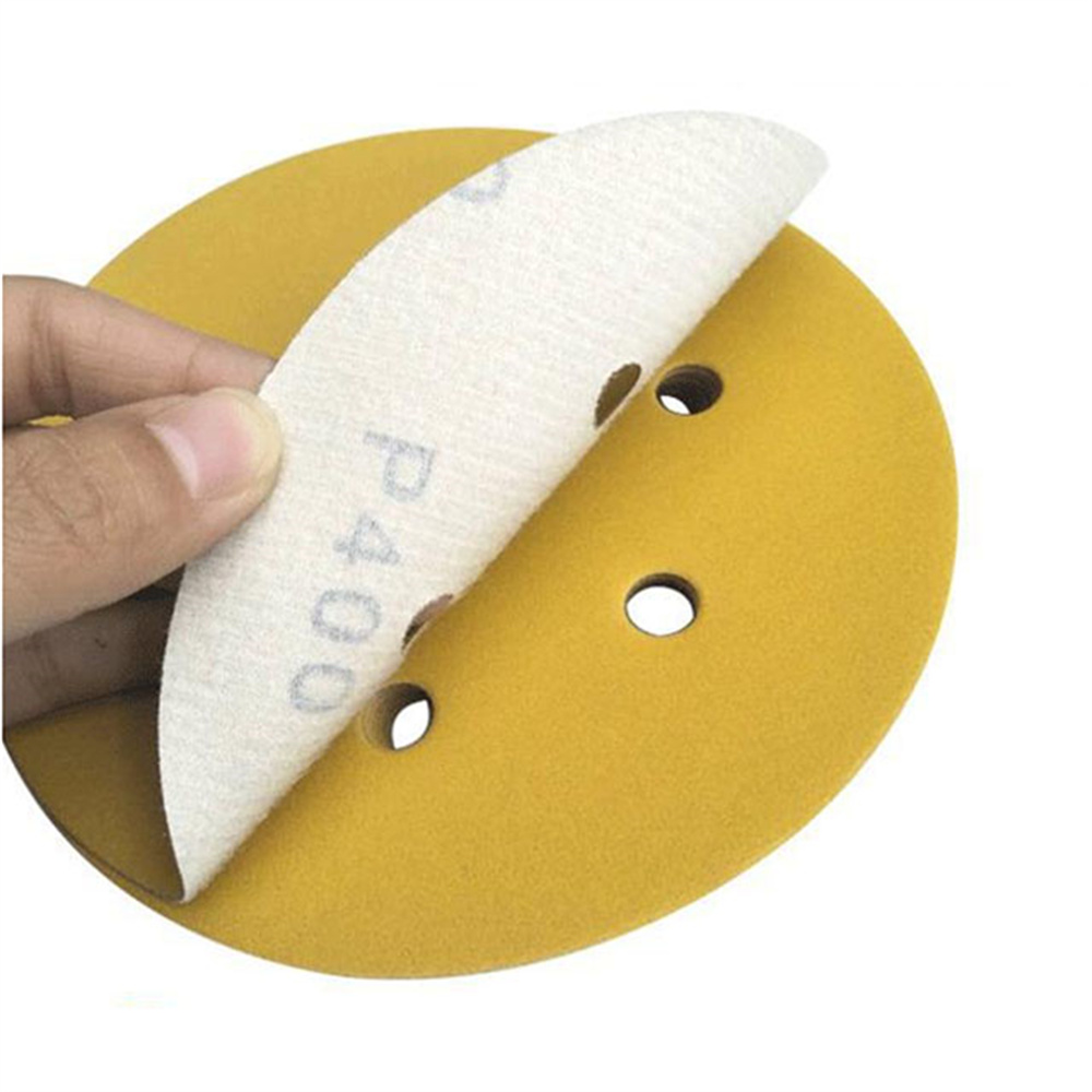 yellow sanding disc for auto mobile