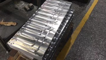Oem industrial  Extrusion square  Aluminum profile Custom LED Aluminum panel Heat Sink anodized silver extrusion heat sink1
