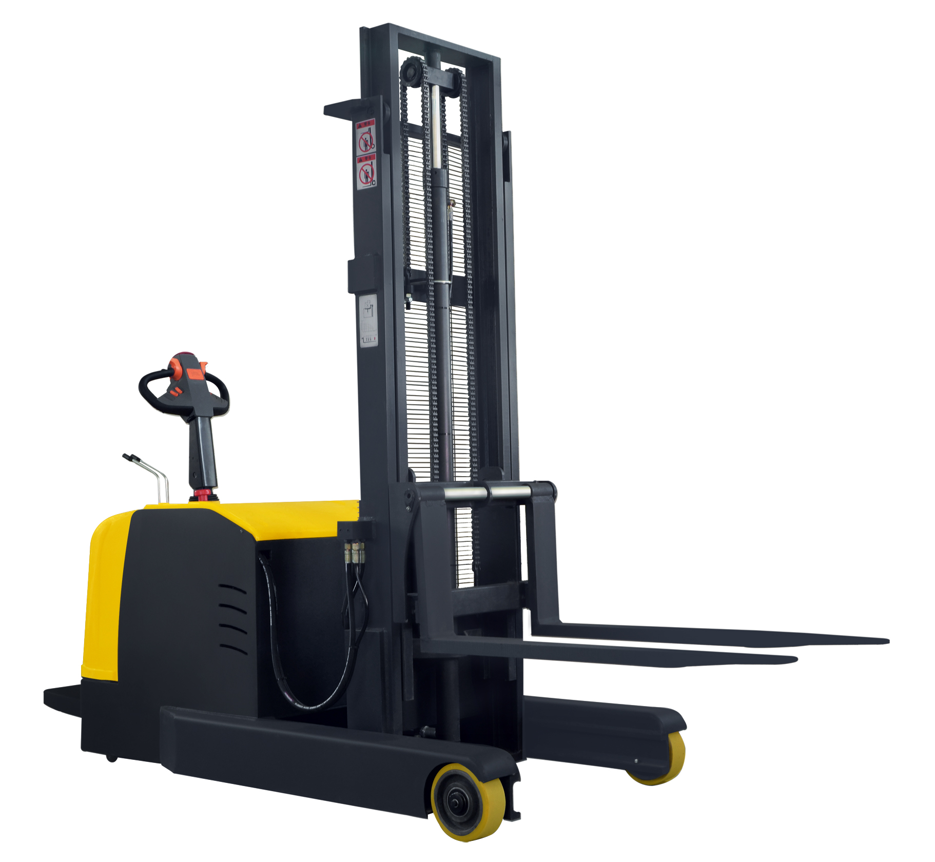 1.5T/4.5M pallet electric stacker truck moving forklift