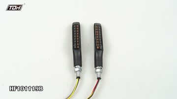 HF101119B Black motorcycle signal light
