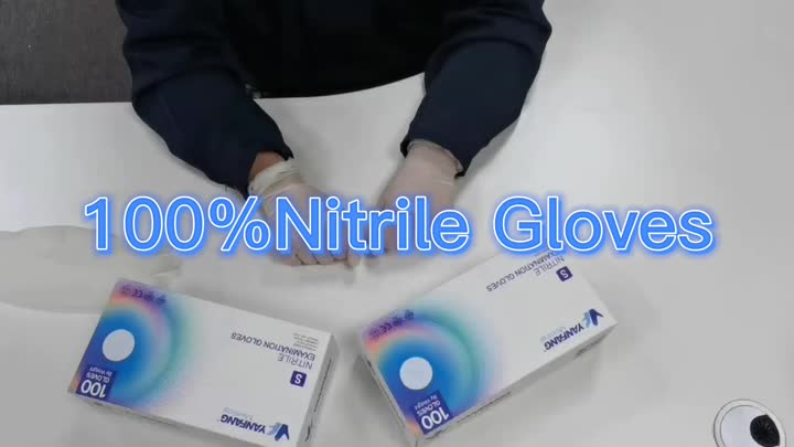 Gants de nitrile blanc yanfang