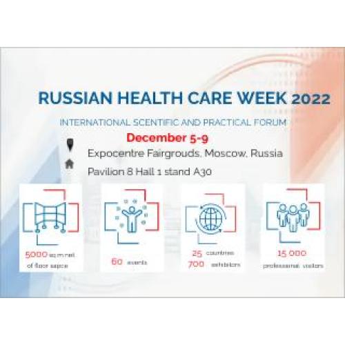 Participa a Semana de coidados de saúde rusa 2022