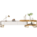 Modern MDF White TV Cabinet for Living Room1