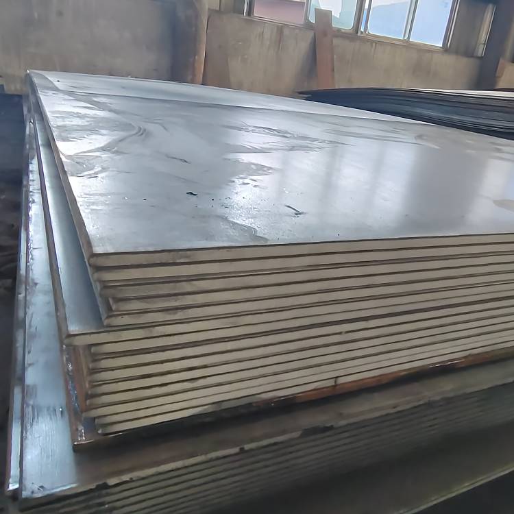 Placas de acero manchas
