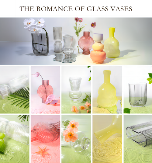 The romance of glass vases