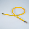 M1/2"xM3/8" PVC-beständiger flexibler Gas-Flüssiggas-Geräteschlauch, flexibles Gasrohr für die Küche1