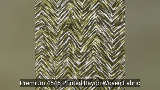 ผ้าทอเรยอนพิมพ์ลายระดับพรีเมียม 4545 สำหรับเครื่องแต่งกายสตรีมีสไตล์1