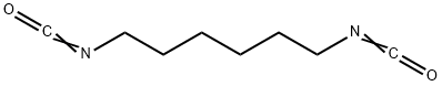 Estrutura de diisocianato de hexametileno