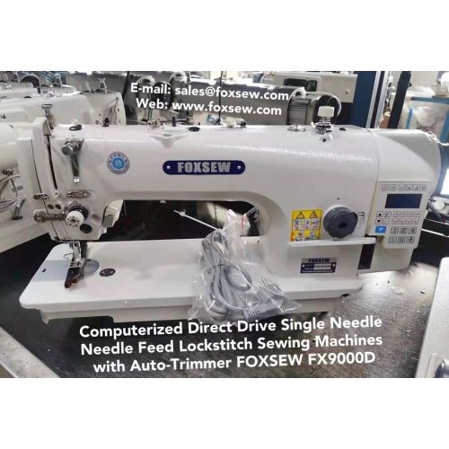 Komputerisasi 1-jarum jarum pakan lockstitch jahit mahcines
