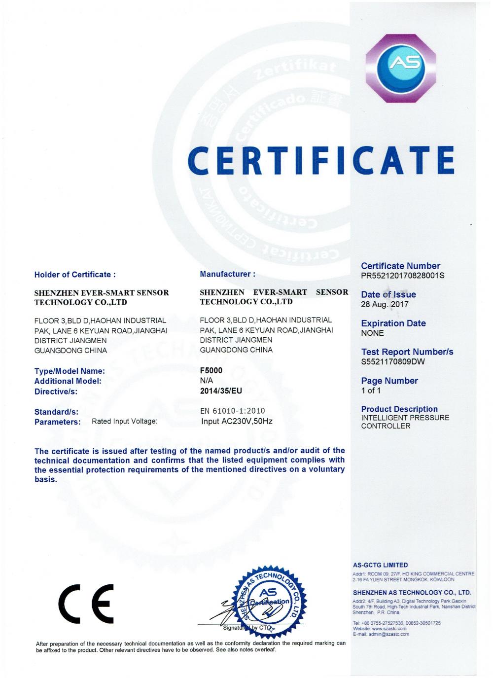 CE Certification