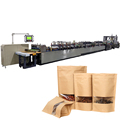 Haosen Hot Sale Transparent Windows Heat Seal Zipper Paper Bag Machine1