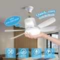 Cooling Electric Silence E27 Smart LED Light Bulb with Remote Control and 360 Rotating Emission1