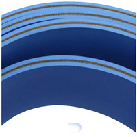 Blue Color Flat Transmission Belt for Box Pasting 