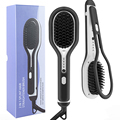 Wholesale Electric Hair Straightener Brush - Fast Heating Comb Straightener1