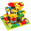 Variety of Track Slide Building Blocks and Rolling Ball Puzzles: Enhancing Early Education and Hand-On Skills1