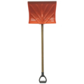 Snow Shovel Snow Pusher Plastic & Wood OEM Shipping Tianjin Orange for Car1