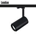 Modern White Black Cylinder Dimmable Recessed 7W Mini Rail Track LED Ceiling Lights1