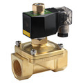 2N Brass DN15 1/2\" Direct Acting Normally Open Solenoid Valve 0-10 BAR - 220VAC, 110VAC, 24VDC, 12VDC1