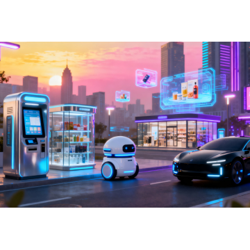 A próxima década da sociedade de serviços não tripulados: como a IA e a automação redefinirão a vida urbana até 2050