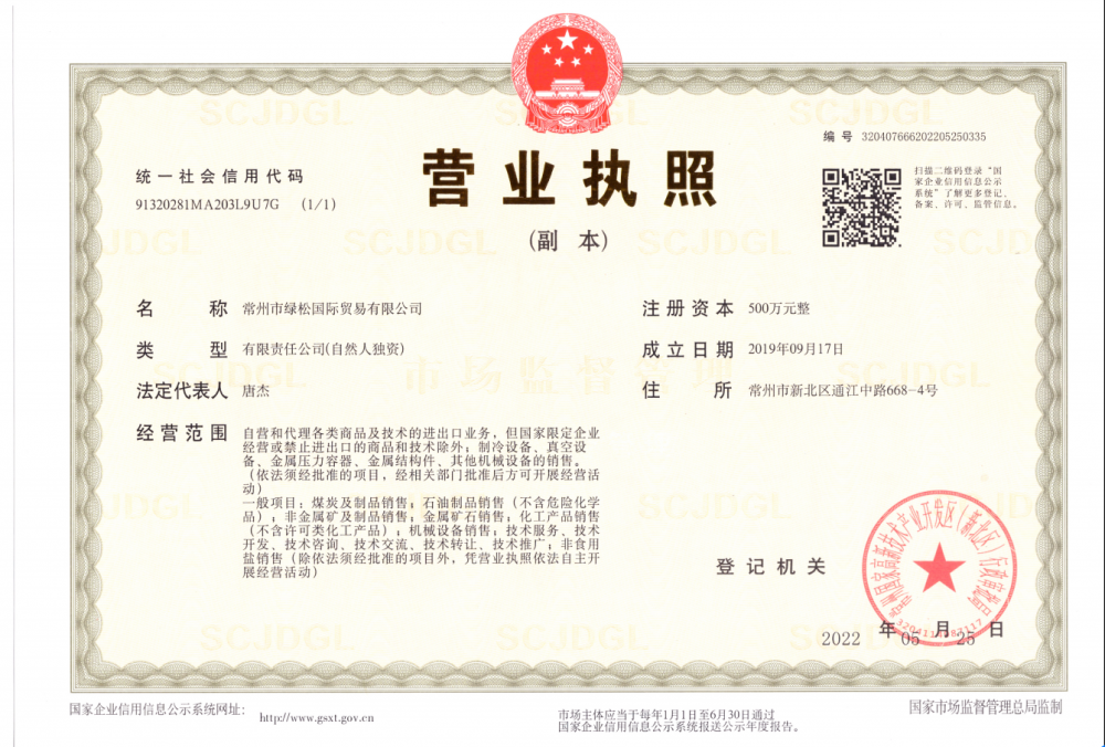 Business license