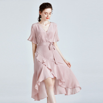 silk mermaid dress