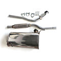 High Flow Stainless Steel Catalytic Converter & Motorcycle Exhaust Pipe For Sale1
