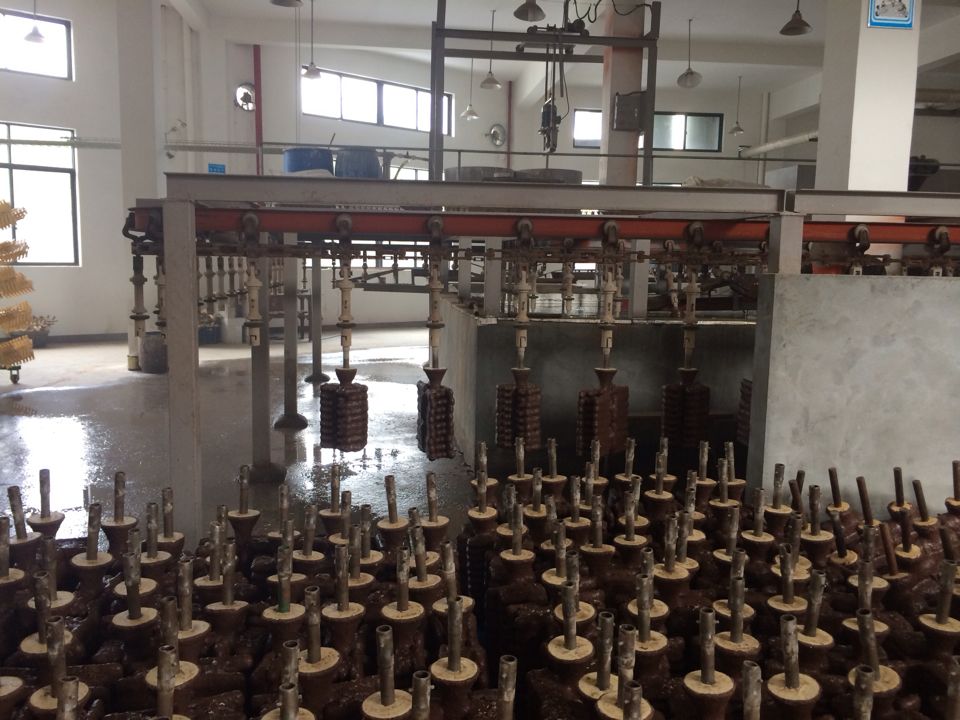 Automatic investment casting production line1