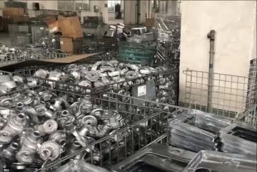 Motor housing die casting