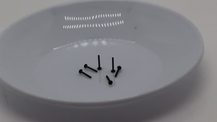 Flat head cross flat tail M0.8 SUS410 medical minimally invasive bone screw