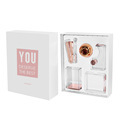 Rose Gold Office Creative Stationery Set with Pen Holder, Stapler, and More – Perfect Christmas Gift1