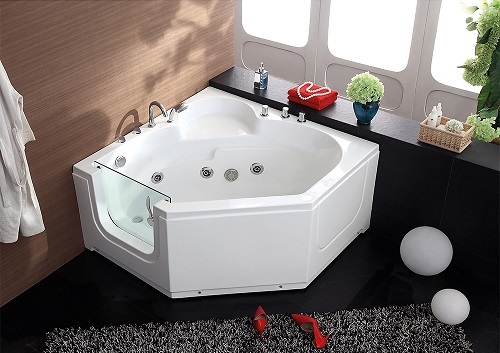 Heated Jetted Freestanding Tub