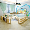 High-Quality Solid Wood Toy Cabinets for Children: Perfect for Home and Kindergarten Storage1