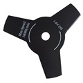 Universal 25.5mm 3Teech Steel Brush Grass Cutter Blade - Black1