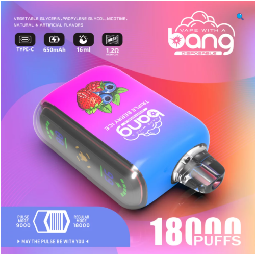बैंग बॉक्स vape 18000puffs