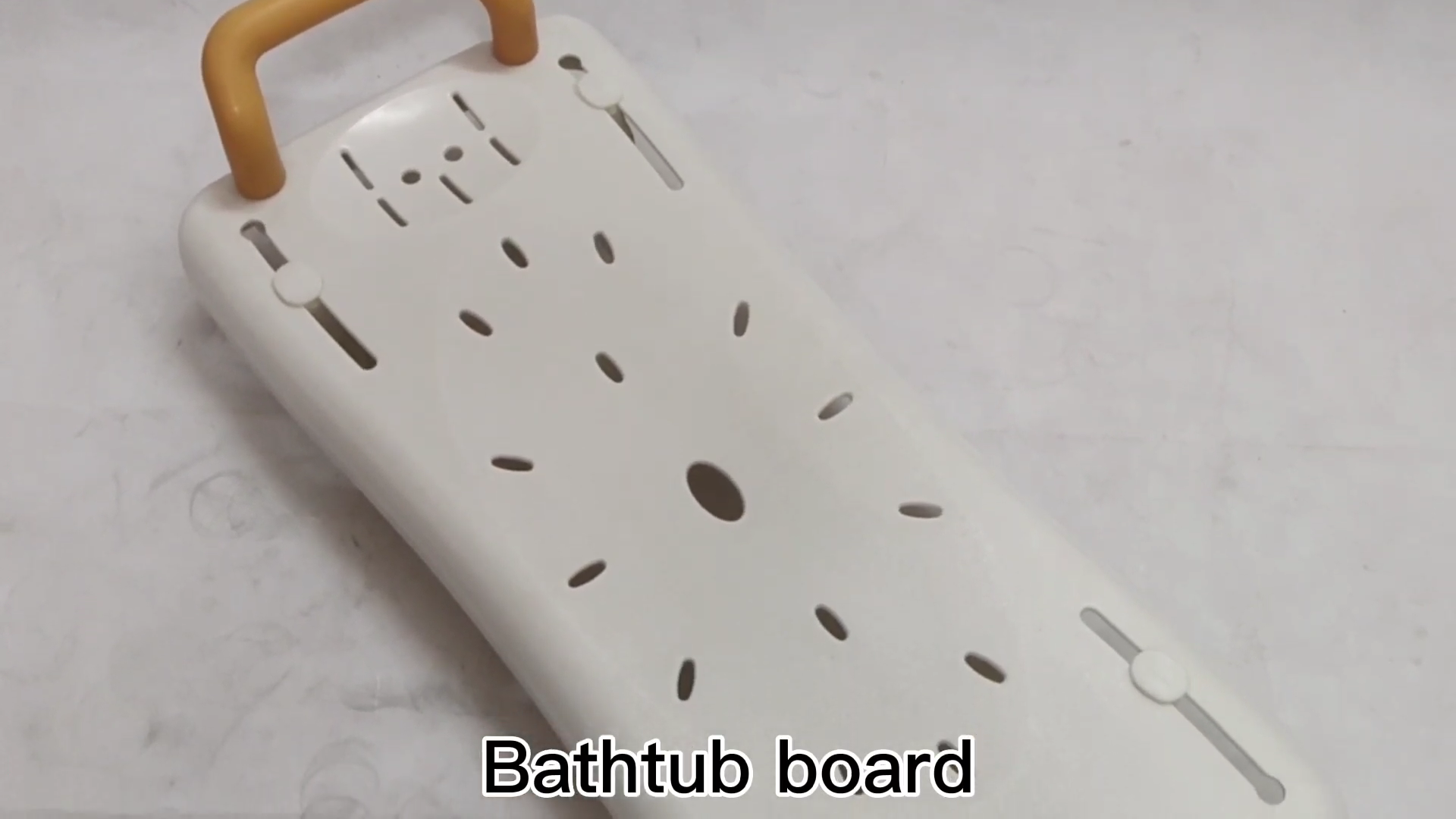 Plastique médical Portable Bath Baign Board Banc de douche âgée avec accoudoir1