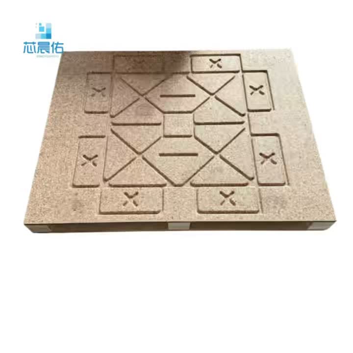 Suspaustas medinis padėklo biatas