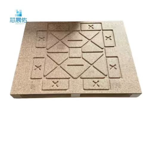 Suspaustas medinis padėklo biatas