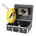 7 Inch 20M Dual Lens Pipe Endoscope Inspection System1