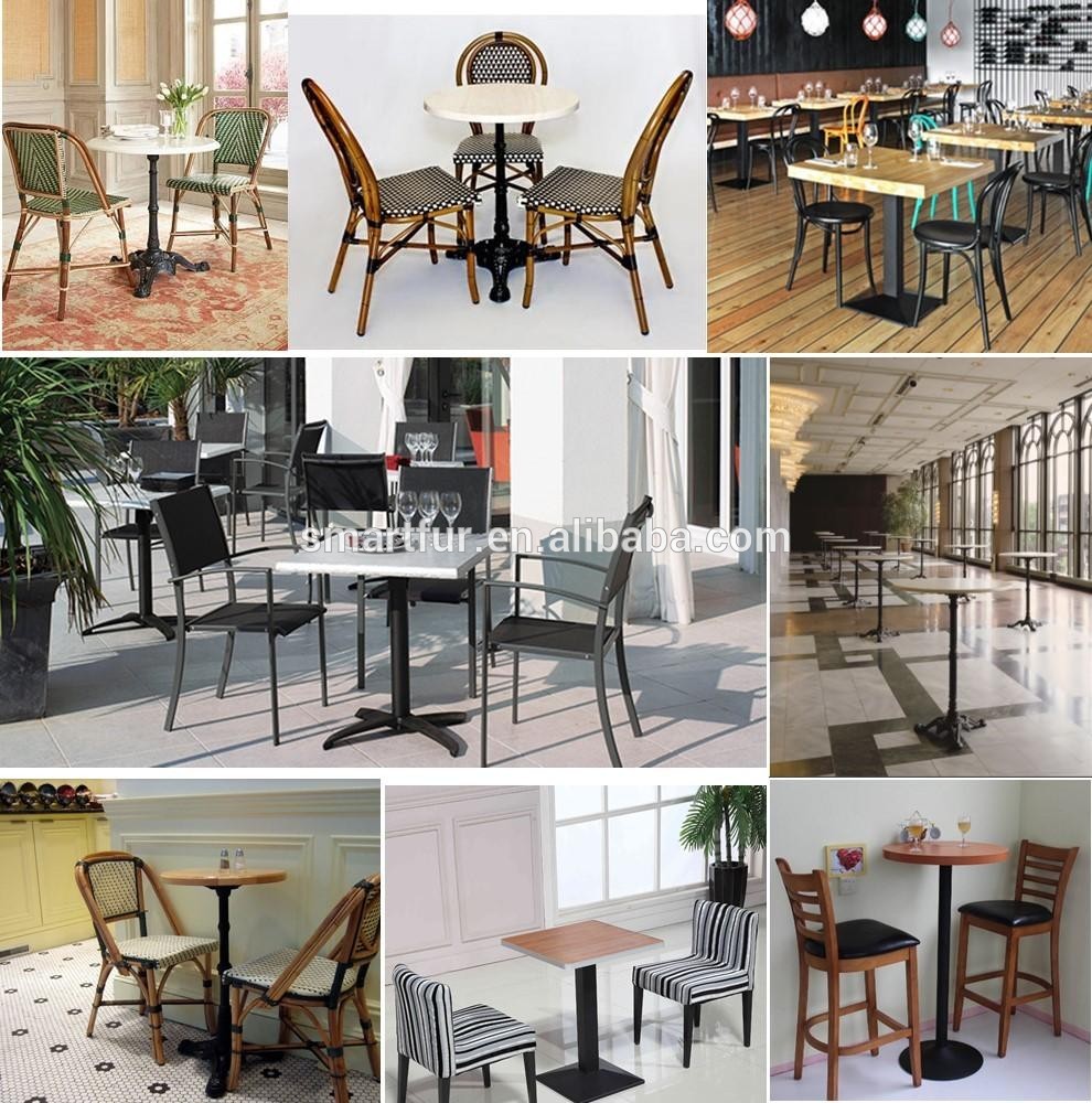 furnitures for restaurant table legs metal modern