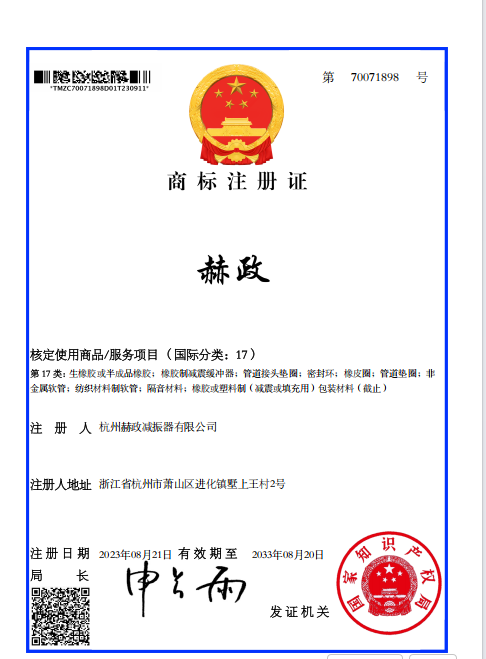 Trademark Registration Certificate