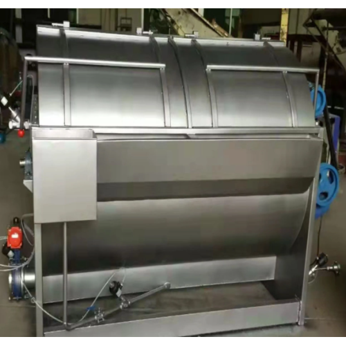 Two different dye solution exchange methods for dyeing machine