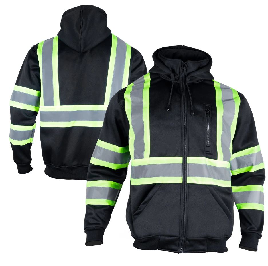 SW01B HI VIS MEN'S SAFETY SWEATSHIRT