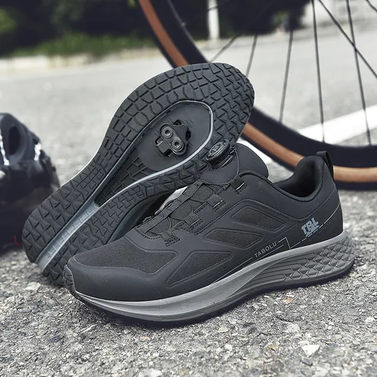 Cycling Shoes Men and Women Non-Locking Mountain Bike Lock Shoes Non-Locking Dual-Purpose Bicycle Shoes Hard Soled Bicycle Shoes Wholesale Sport Shoes1